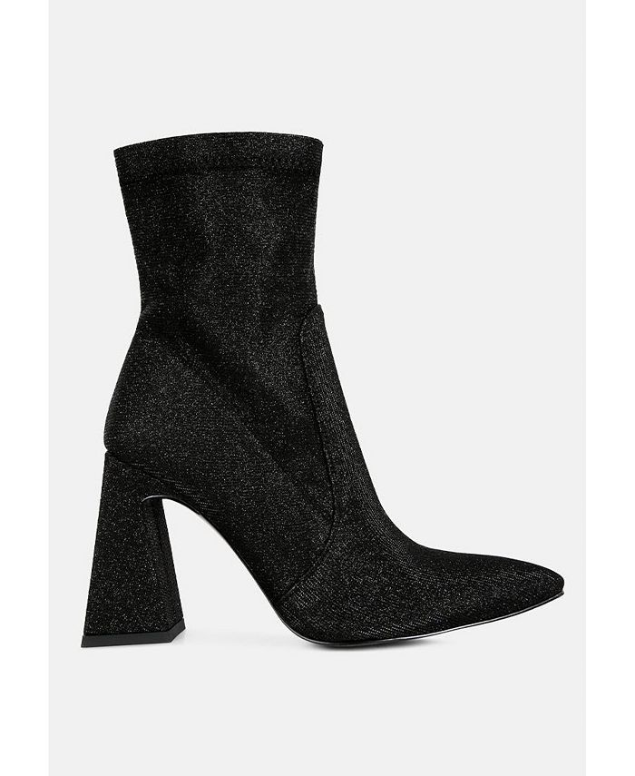 Macy's sale glitter boots