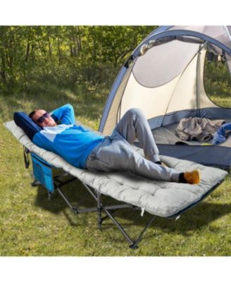 75 x 27.5 Inch Camping Cot Pads with Soft and Breathable Crystal Velvet