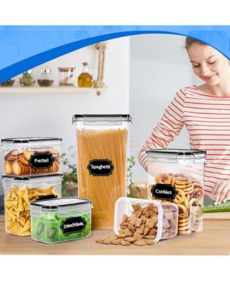 Airtight Food Storage Containers with Lids 24pcs Dry Food Storage Containers