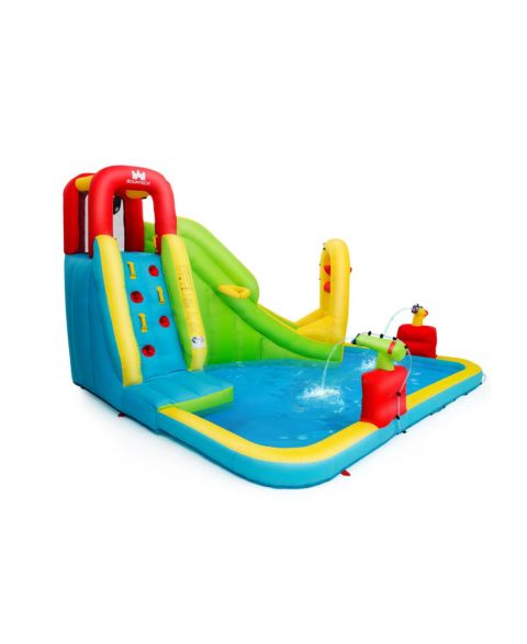 Детская игрушка INOLAIT Inflatable Splash Jump Slide Water Park with Climbing Wall, Splash Pool and Basketball Rim