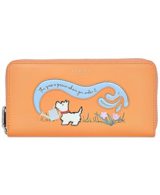 Radley London - The Grass Is Greener Leather Zip Around Wallet