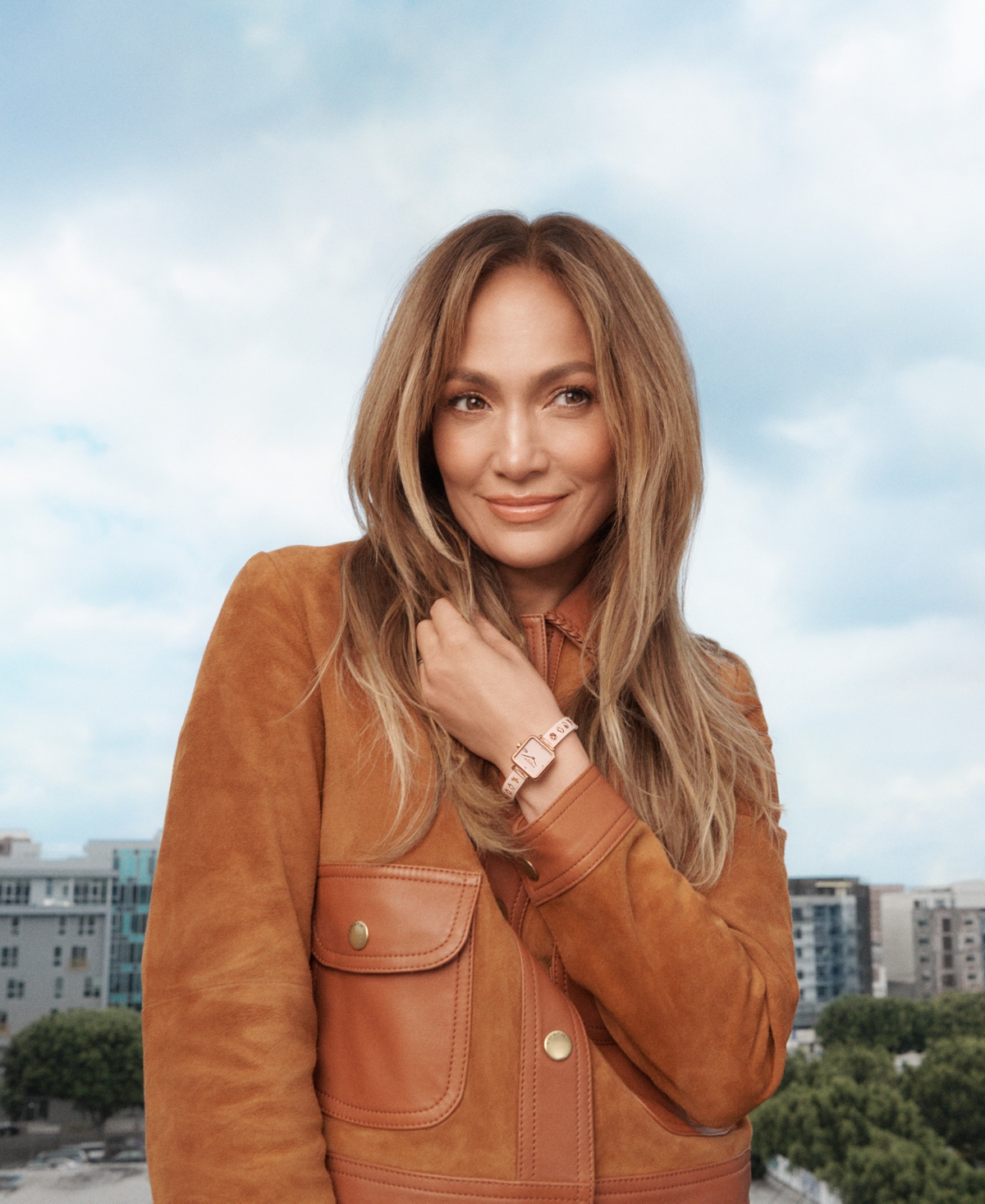 Coach Women's Cass Blush Resin Bangle Bracelet Watch 22mm