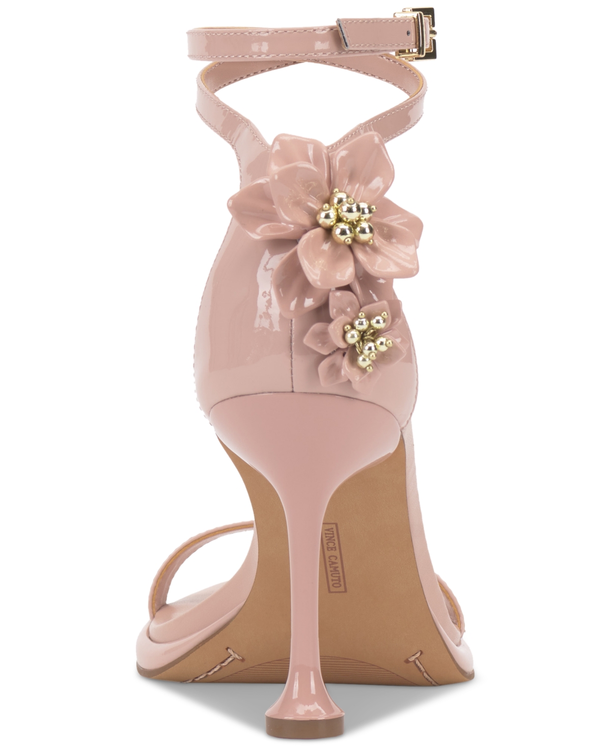 Vince Camuto Tanvie Flower Embellished High Heel Dress Sandals