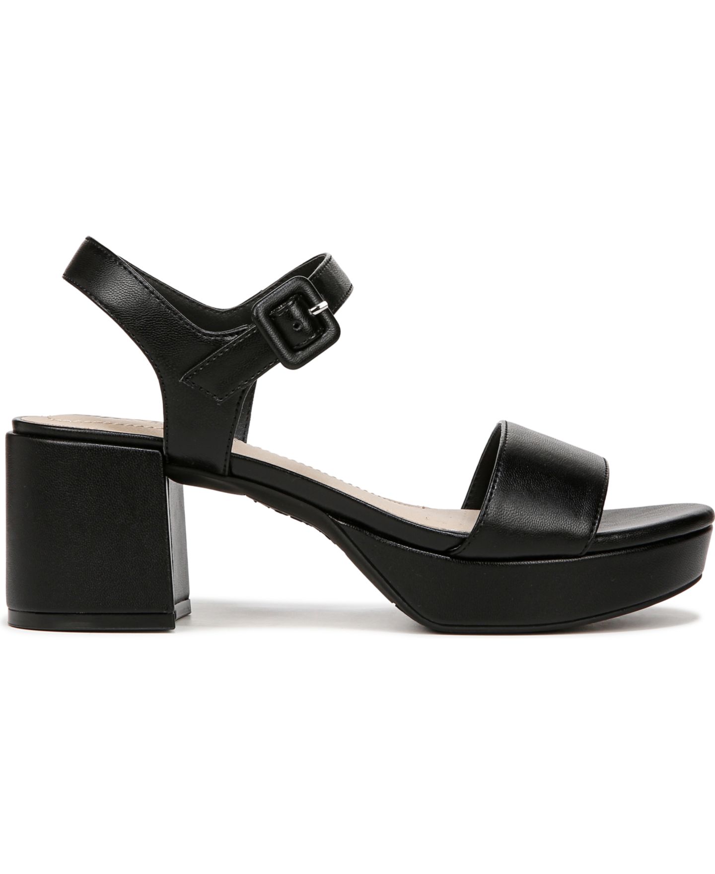 Женские сандалии LifeStride Rhythmn Strappy, цвет: Чёрная искусственная кожа — фото 2