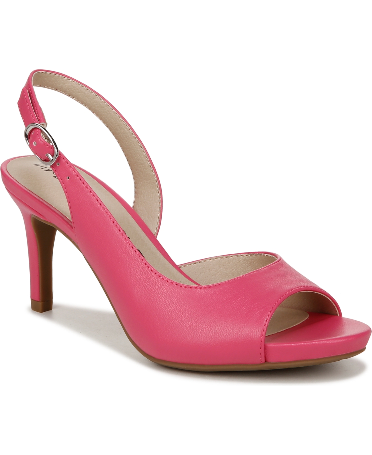 Teller 2 Slingbacks - French Pink Faux Leather
