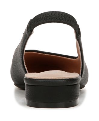 Women's Claire Square Toe Slingback Flats