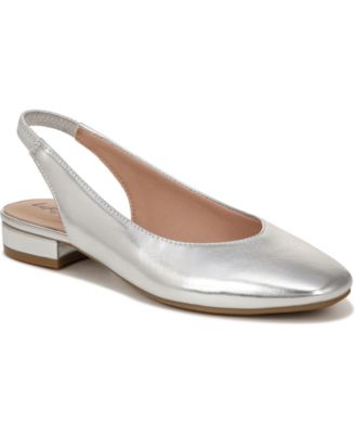 Women's Claire Square Toe Slingback Flats