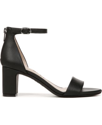 Women's Florence Two Piece Block Heel Ankle Strap Sandals