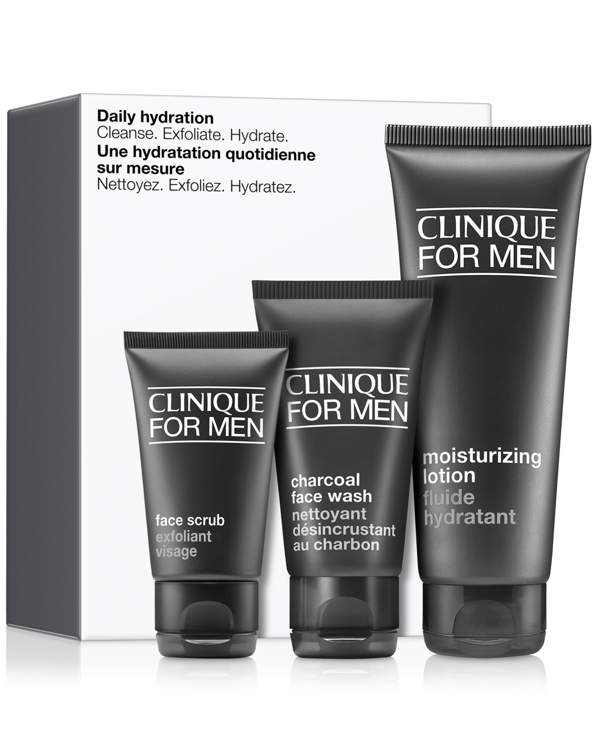 Clinique 3-pc. For Men Daily Hydration Skincare Set In No Color