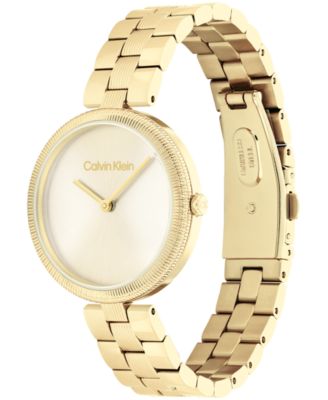 Women's Gleam Gold-Tone Stainless Steel Bracelet Watch 32mm