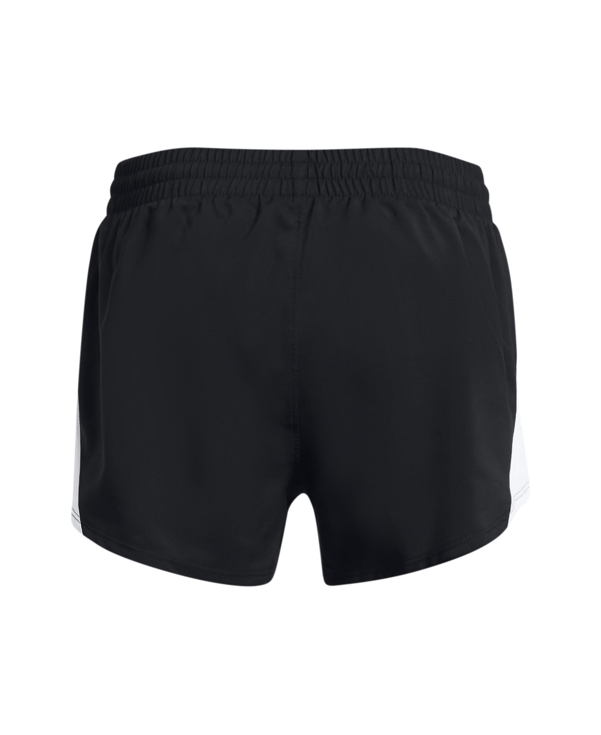 Under Armour Big Girls Fly-by 3" Shorts In Black
