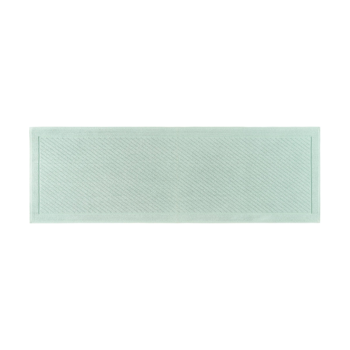 Host & Home Cotton Bath Rug, Stylish Textured Woven Design, Slip Resistant Backing, 5 Color Options, 20x60 Runner