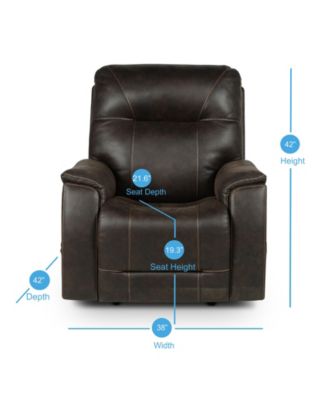 Lexington 38" Power Media Recliner