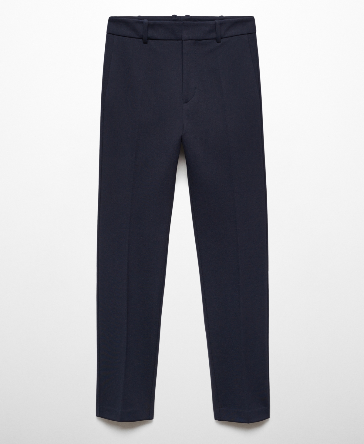 Mango Women's Rome-Knit Straight Pants