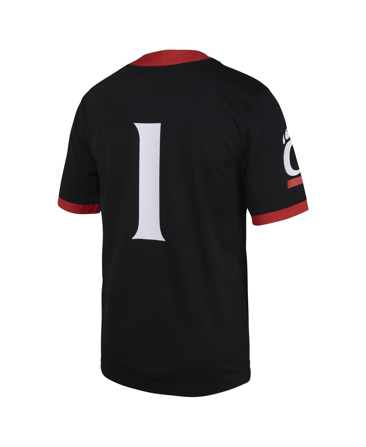 Men's Nike #1Cincinnati Bearcats Untouchable Football Jersey - Black