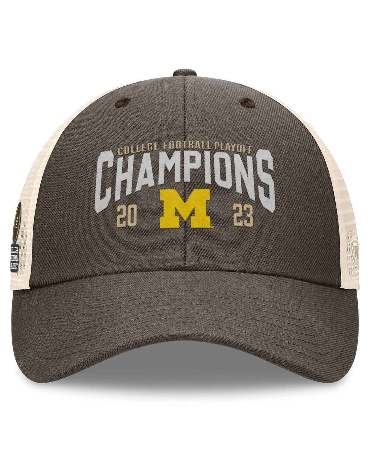 Shop Top Of The World Men's  Heather Gray Michigan Wolverines College Football Playoff 2023 National Champ