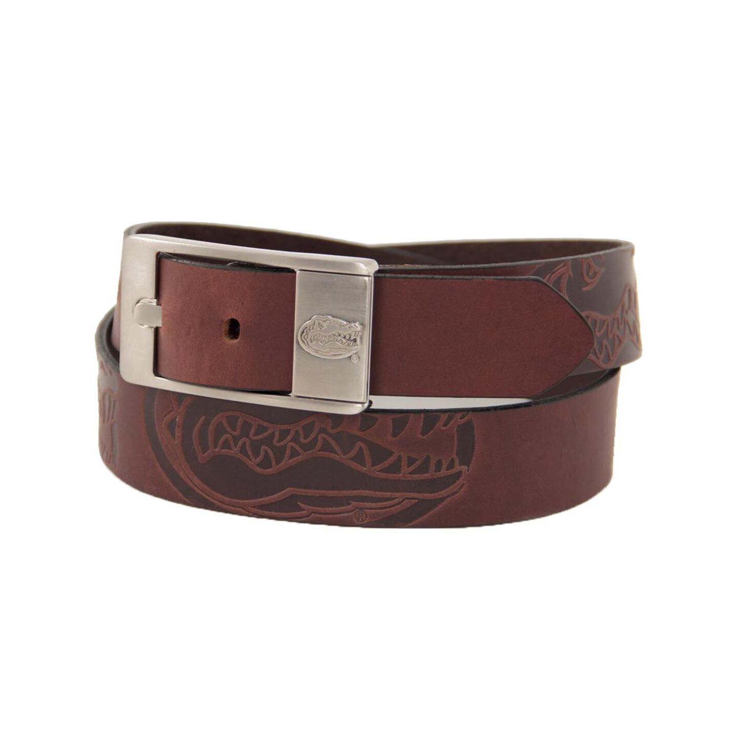 Мужской ремень Eagles Wings Florida Gators Brandish Leather Belt - Brown — фото 1