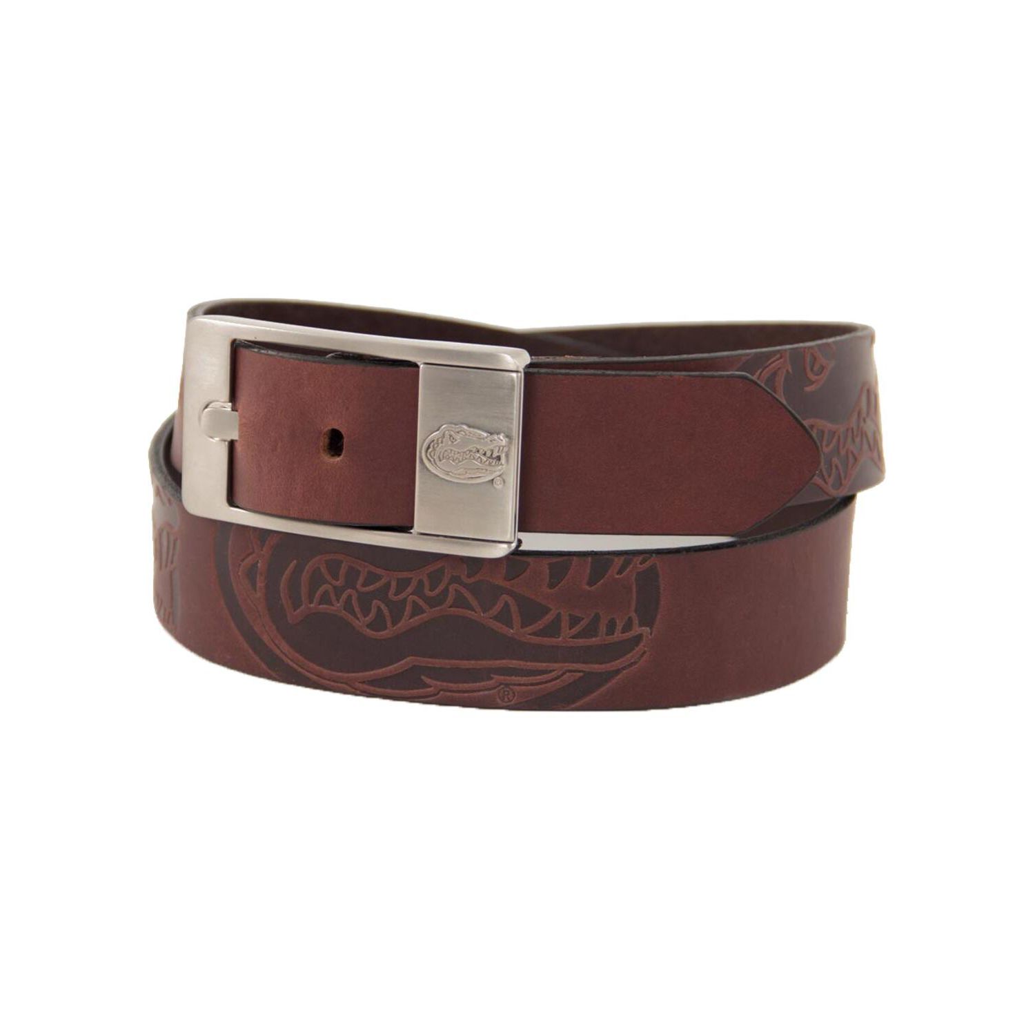Men's Florida Gators Brandish Leather Belt - Brown