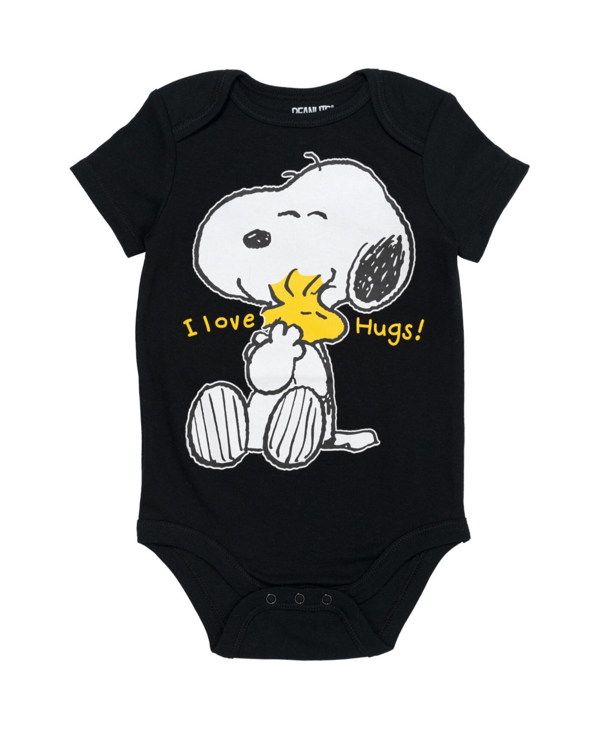 Peanuts Baby Boys Snoopy Charlie Brown 5 Pack Bodysuits- Multi