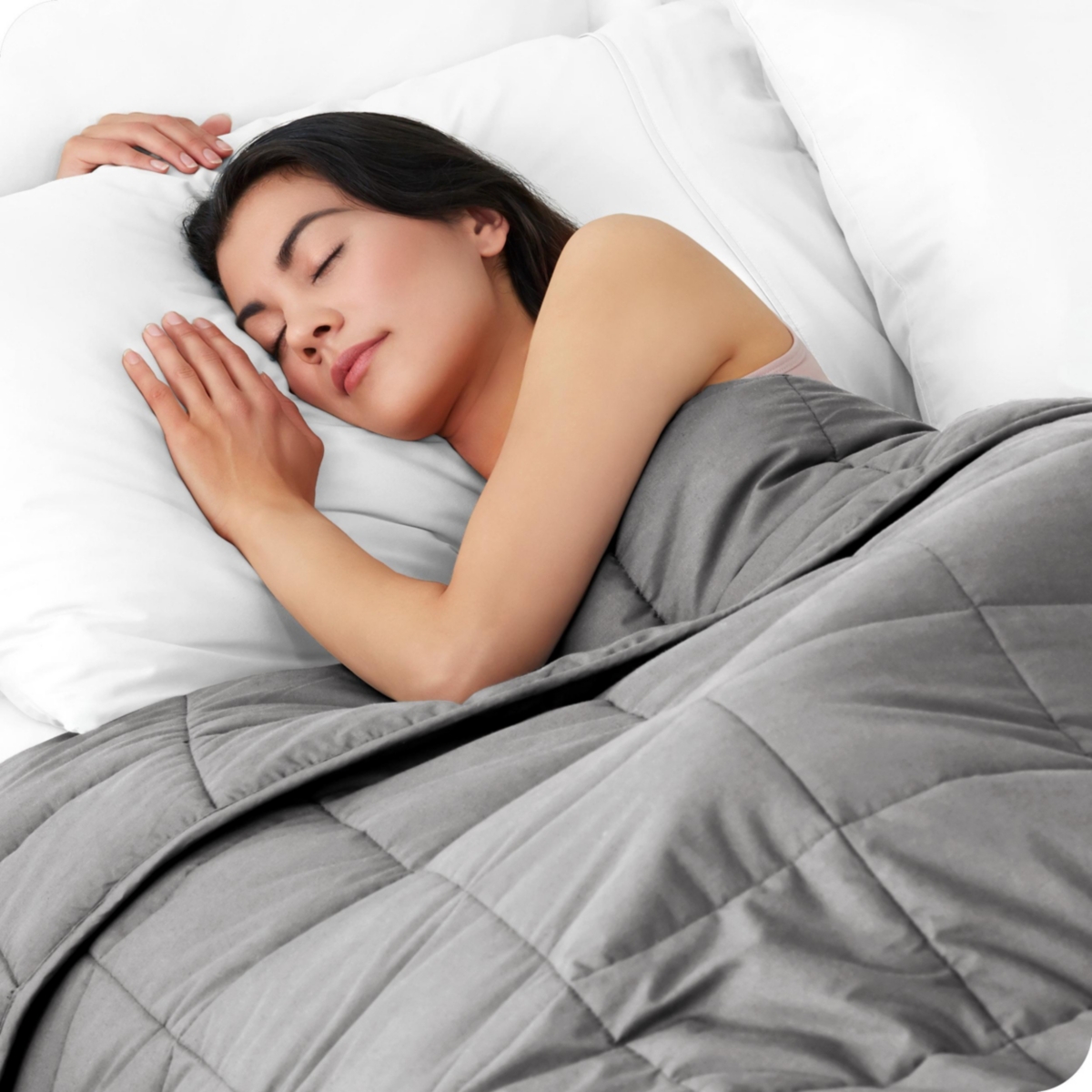 Bare Home Weighted Blanket, 7lbs (60