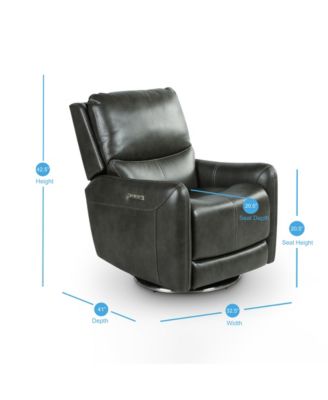 Athens Swivel Power Recliner