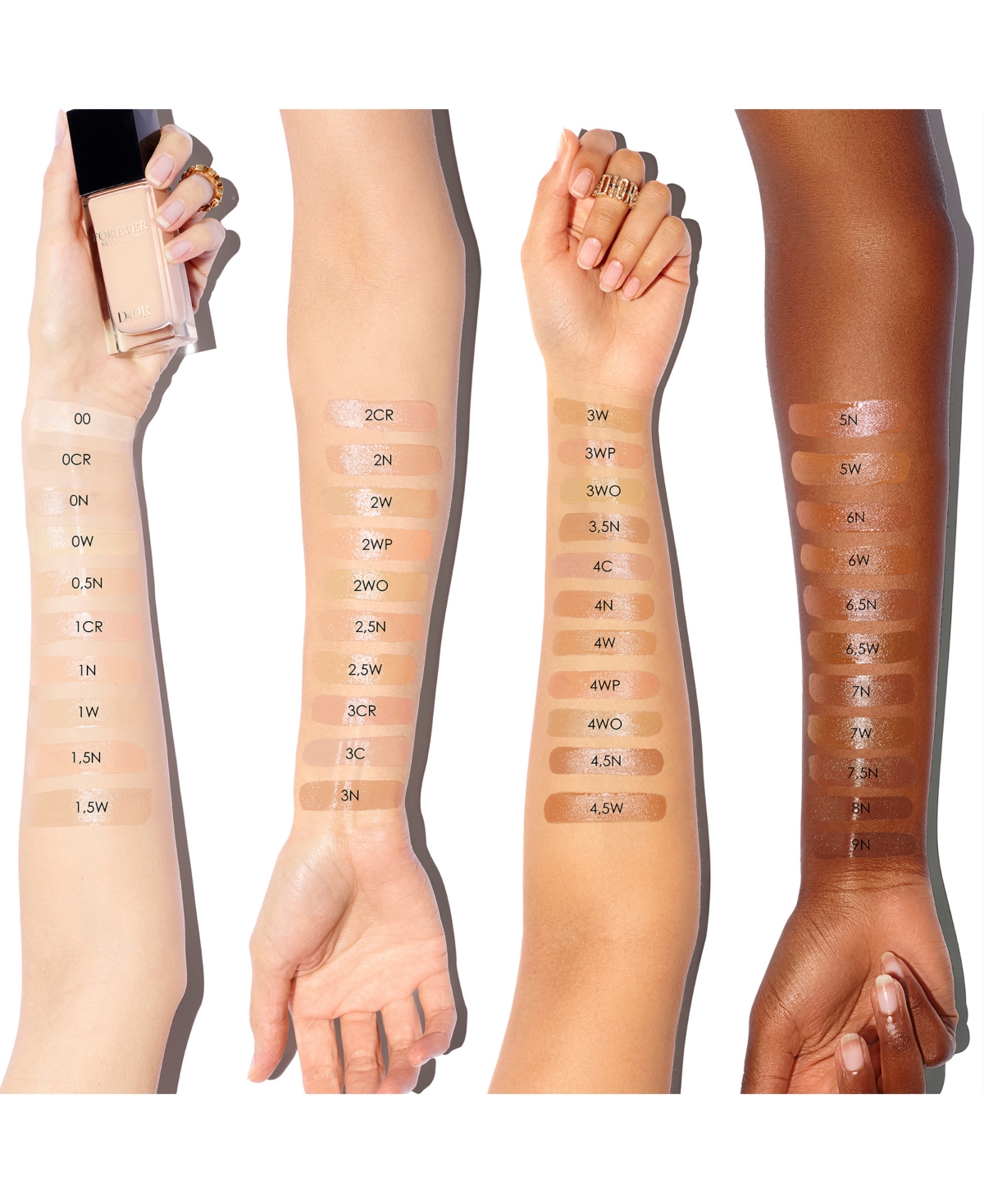 Dior Forever Skin Glow Hydrating Foundation Spf 15 In 8 Neutral ( Deep Skin,neutral Undertone