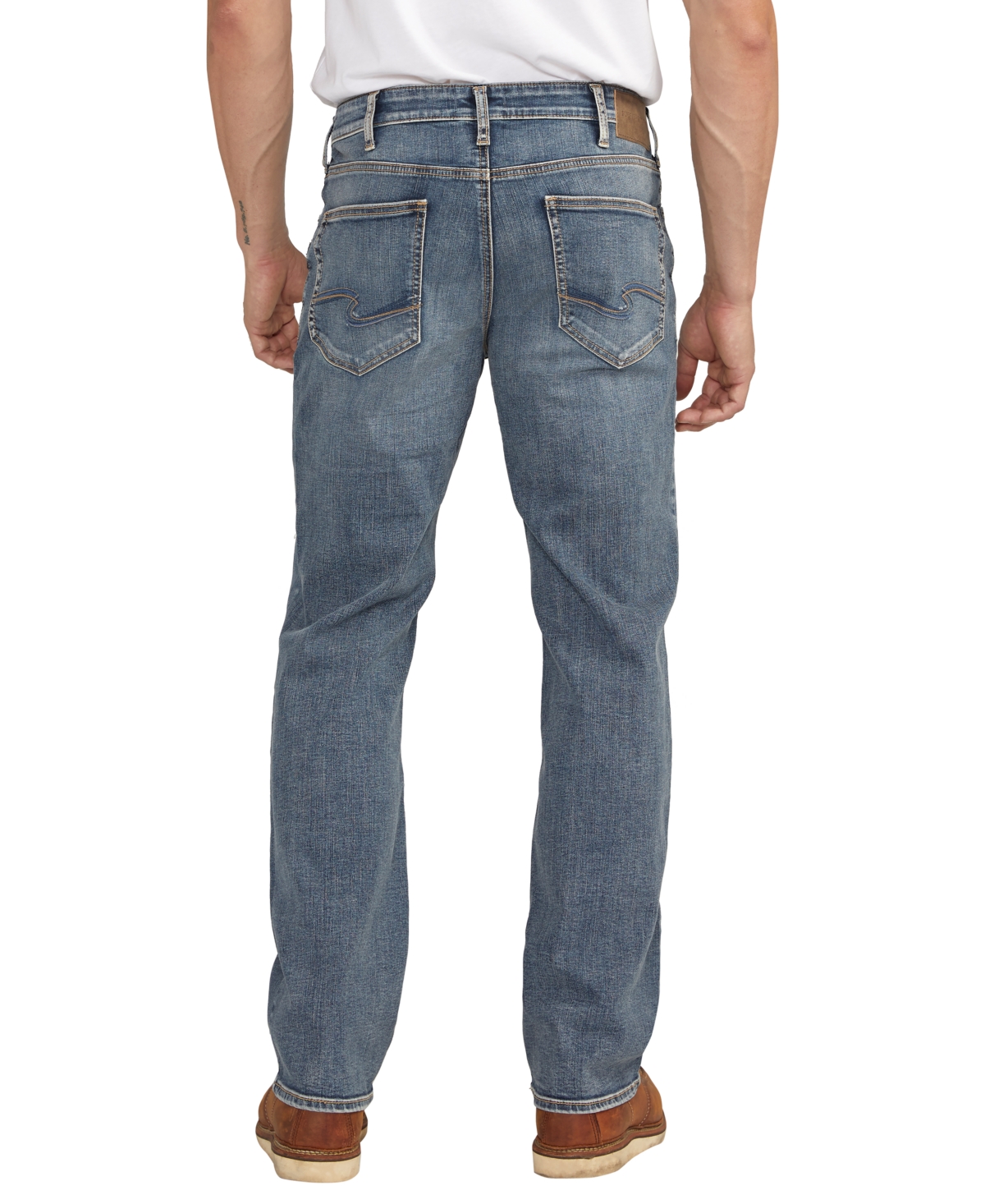 Men's Zac Relaxed Fit Straight Leg Jeans - Indigo