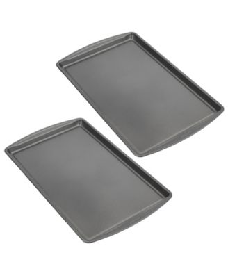 Good Cook Set of 2 Large 17" x 11" Nonstick Steel Multipurpose Cookie Sheets