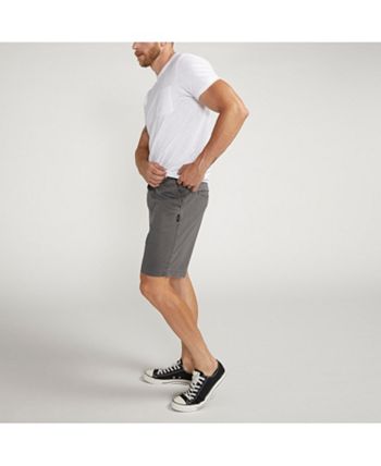 Silver Jeans Co. Men's Essential Twill Pull-On Chino Shorts - Macy's