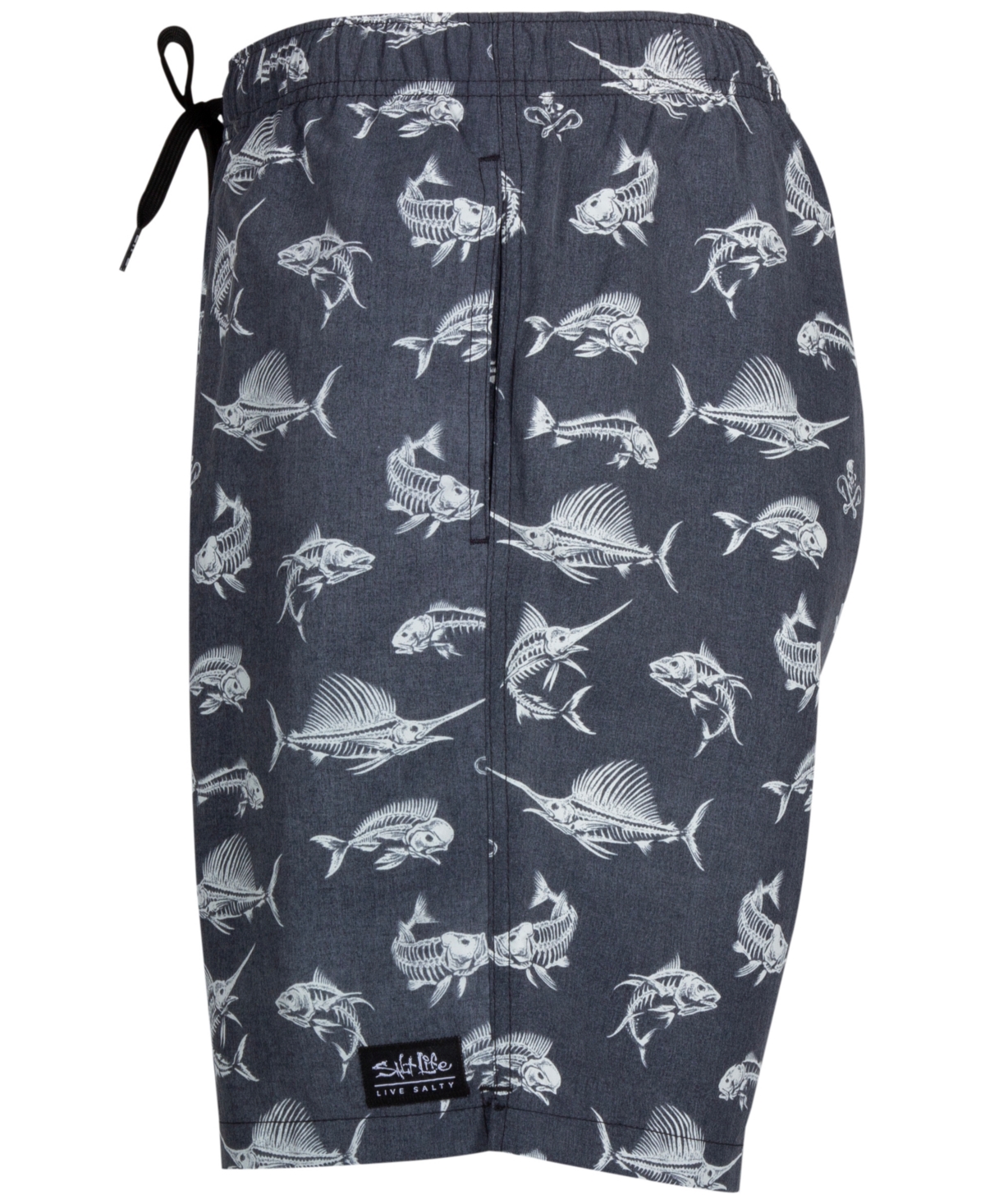 Salt Life Men's Fish N' Bones Board Shorts