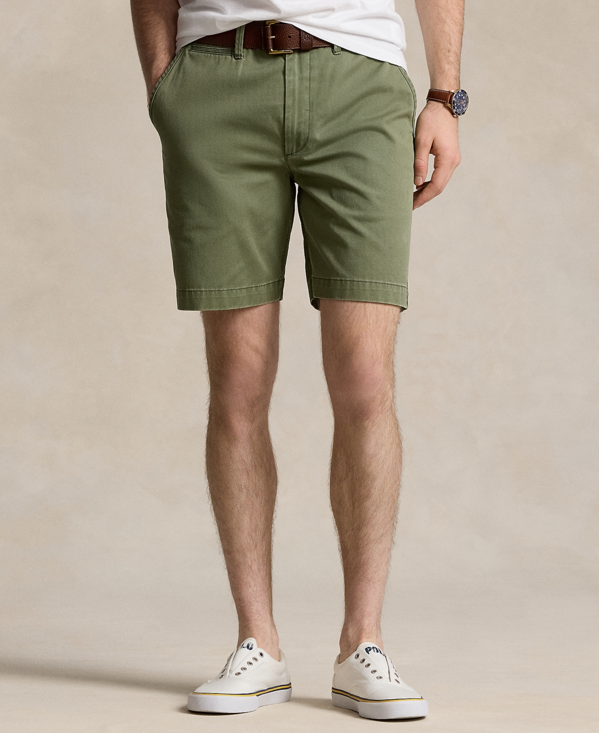 Polo Ralph Lauren Men's 8-inch Relaxed Fit Chino Shorts In Garden Trail