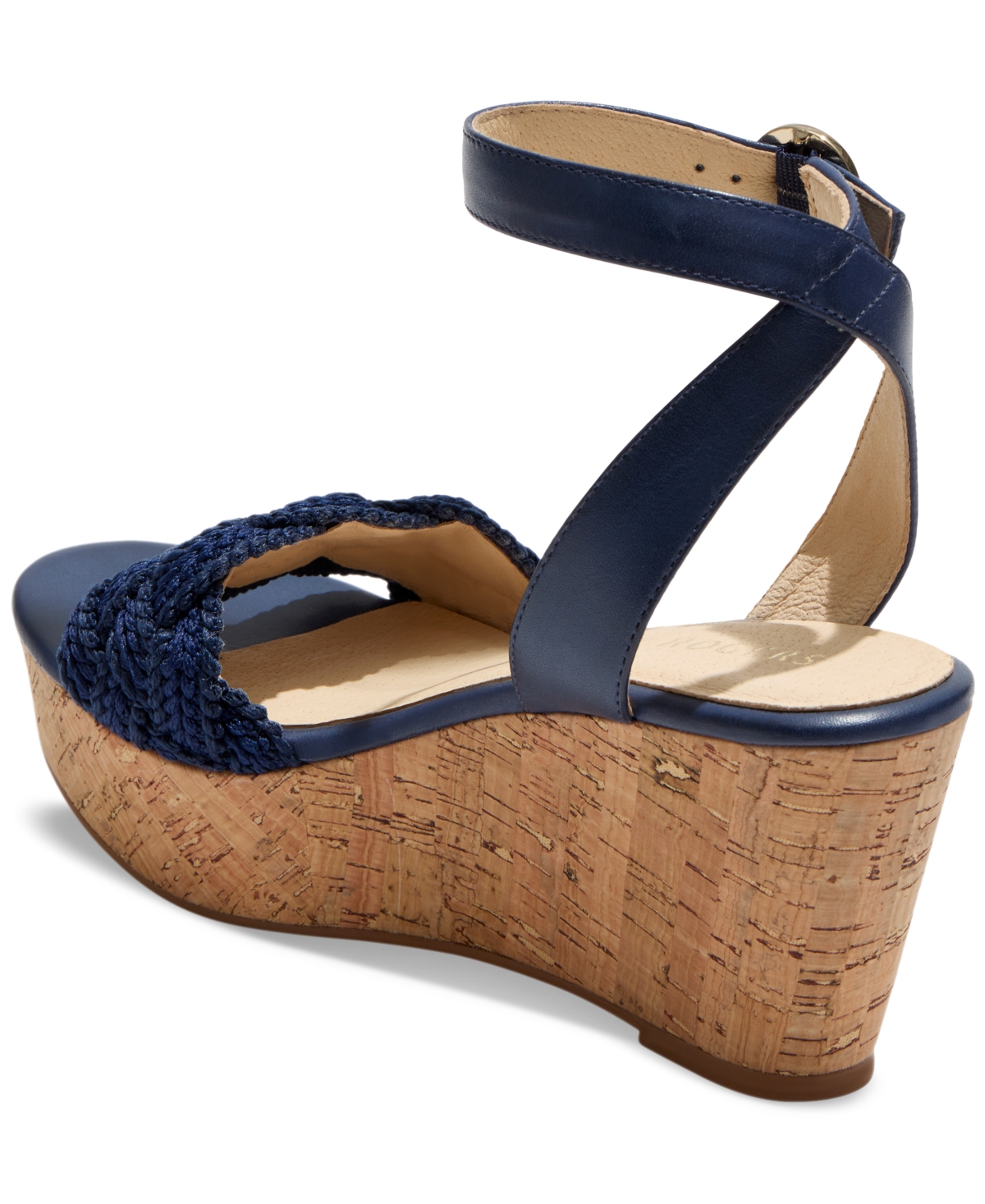 Shop Jack Rogers Women's Dumont Woven Rope Wedges In Midnight