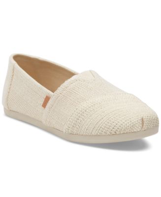 Toms Women s Alpargata Cloudbound Flats Natural Ballerinas 5.5