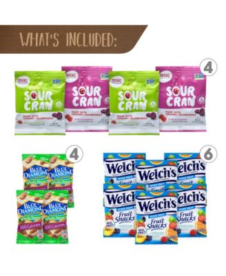 Fruit & Nuts Snack Box, 37 Pieces