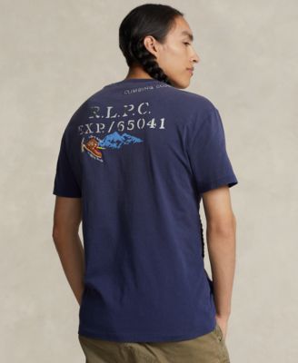 新作 ポロラルフローレン Peace Climb Love Tシャツ Polo Ralph Lauren Men's Classic-Fit Peace Climb Love T-Shirt