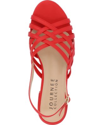 Women's Cassandra Woven Slingback Flat Sandals