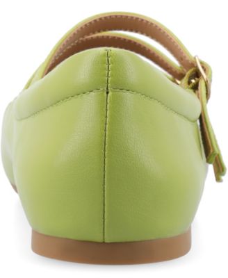 Women's Darlin Multi Strap Mary Jane Square Toe Flats