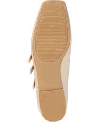 Women's Darlin Multi Strap Mary Jane Square Toe Flats