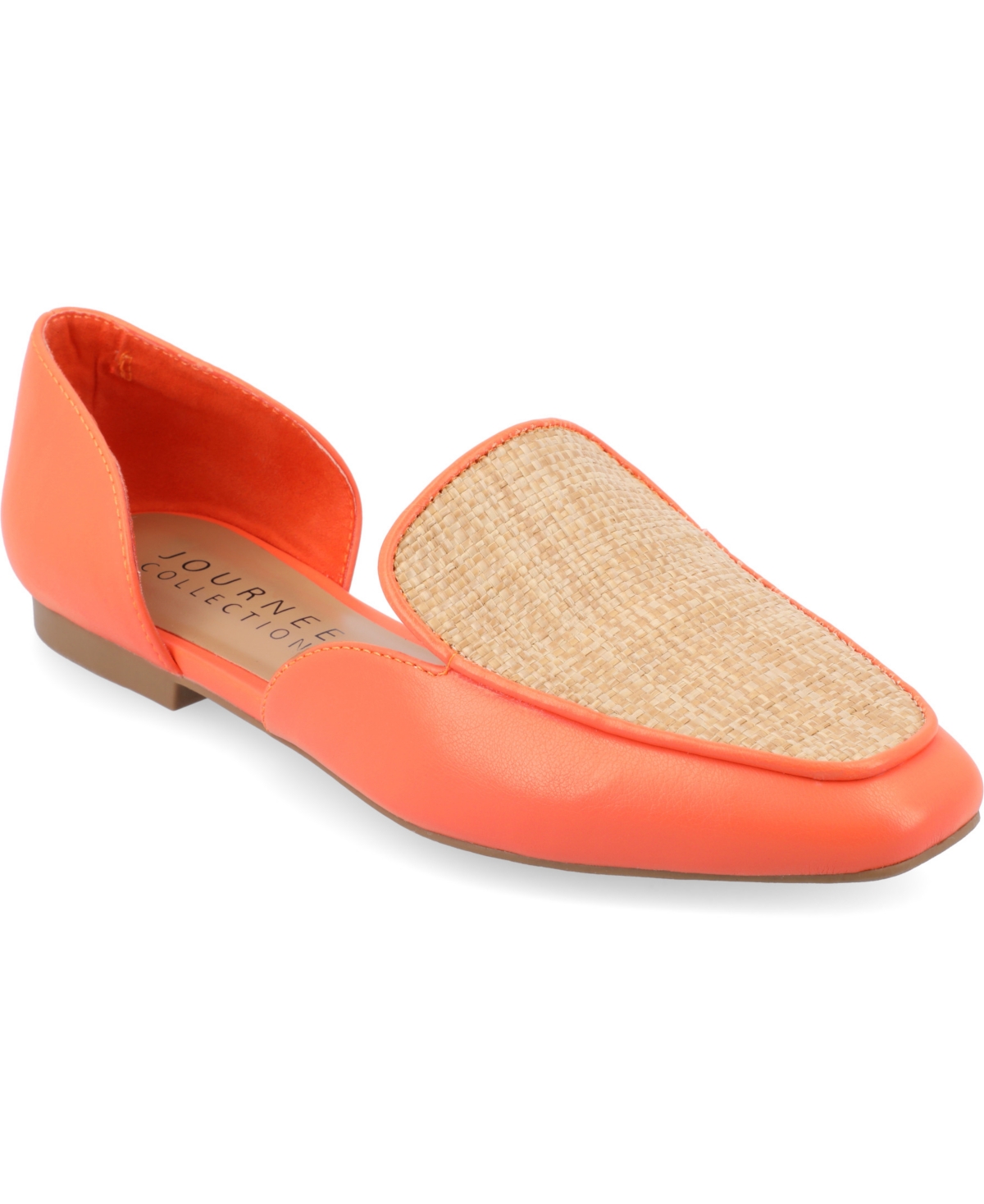 Journee Collection Women's Kennza Cut Out Slip On Loafers