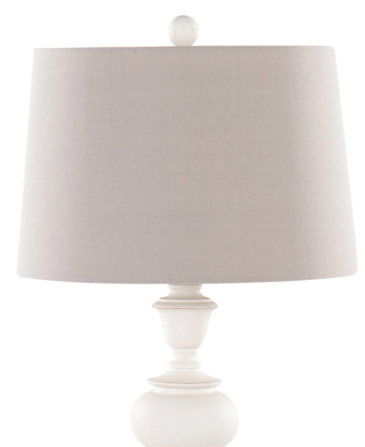 Shop Lumisource Morocco 30" Polyresin Table Lamp In Off White,gray