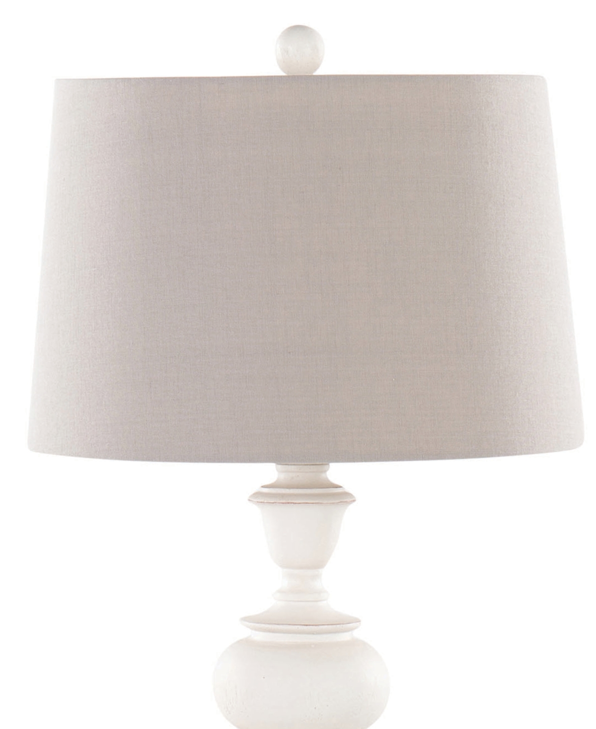 Lumisource Morocco 30" Polyresin Table Lamp In Off White,gray