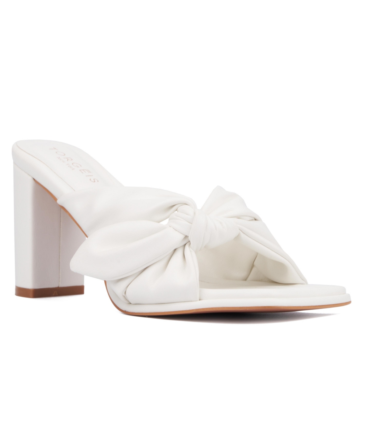 Women's Deanna Heel Slide Sandals - White