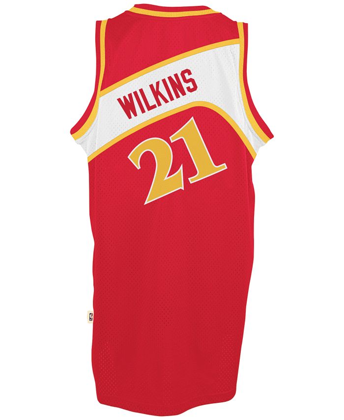 Dominique Wilkins NBA Atlanta Hawks Adidas Swingman Jersey Sz Youth XL  (18-20)