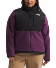 The North Face Women Black Red Holiday Fleece Denali Jacket NWT size:SMALL  #1563