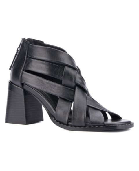 Женские сандалии Vintage Foundry Co Owena Heel, цвет: Чёрный
