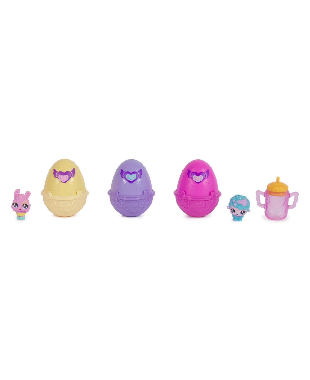 Hatchimals Alive, Spring Basket with 6 Mini Figures, 3 Self-Hatching Eggs, Fun Gift and Easter Toy - Multi-color
