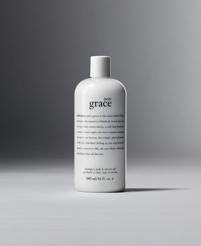 philosophy pure grace 3in1 shampoo, shower gel and bubble bath, 16 oz