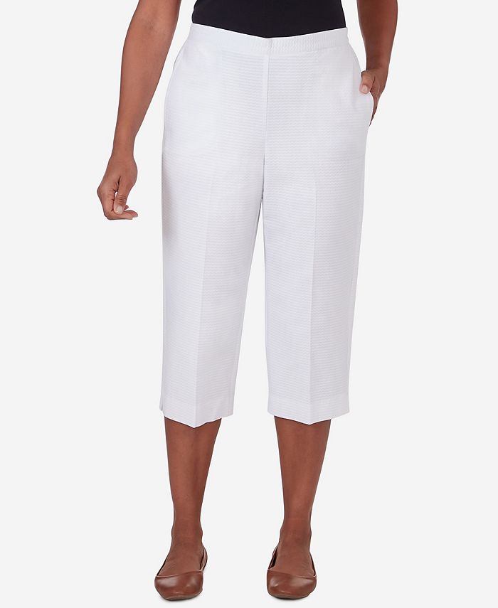 Alfred dunner best sale petite capri pants