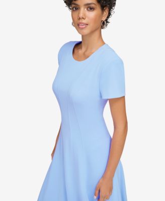 calvin klein short sleeve a line dress Calvin Klein Short Sleeve A Line Dress Buy Now