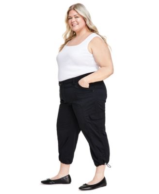 Plus Size Cargo Capri Pants, Exclusively at Macy's